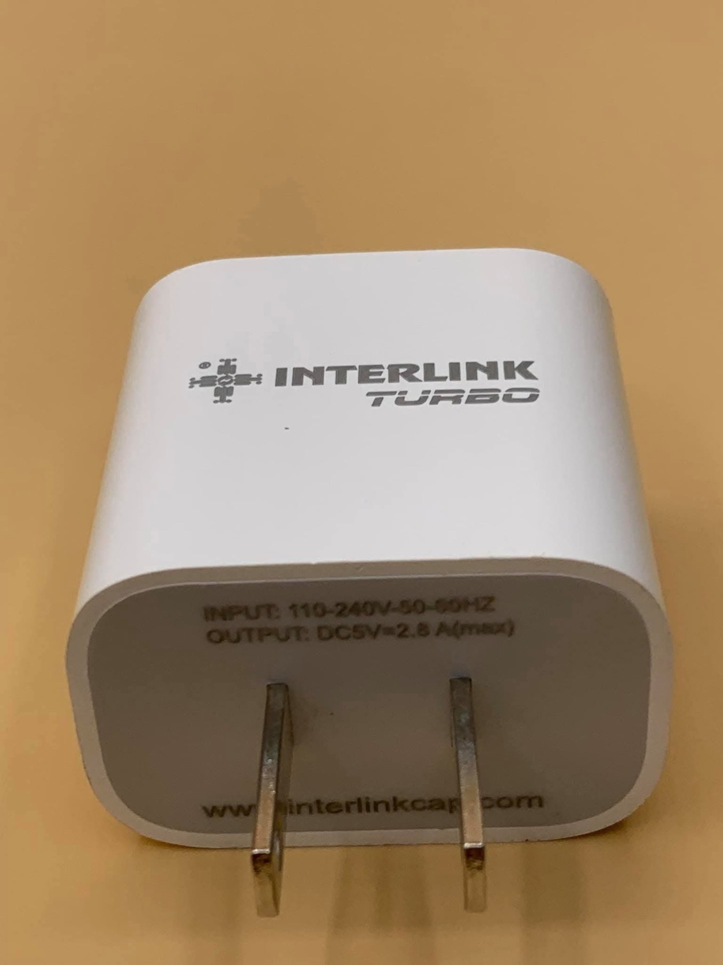 Interlink Fast Charger Turbo Adapter | 2.8A Smart Charging | Dual Port USB + Type C | Interlink Turbo Fast Adapter | Interlink Mobile Chargers for Android & Type C | Interlink Charger Type C | Mobile Charger Type C | Interlink Turbo Adapter